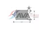 Chłodnica powietrza doładowującego - intercooler AVA CLEVER CHOICE FTA4280