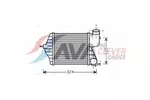 Chłodnica powietrza doładowującego - intercooler AVA CLEVER CHOICE FTA4309