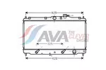 Chłodnica wody AVA CLEVER CHOICE HD2017