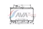 Chłodnica wody AVA CLEVER CHOICE HY2096