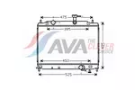 Chłodnica wody AVA CLEVER CHOICE HY2170