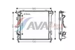 Chłodnica wody AVA CLEVER CHOICE HY2182