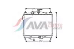 Chłodnica wody AVA CLEVER CHOICE HY2206