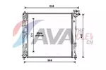 Chłodnica wody AVA CLEVER CHOICE HY2282