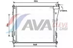 Chłodnica wody AVA CLEVER CHOICE HY2303