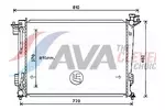Chłodnica wody AVA CLEVER CHOICE HY2372