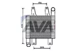 Chłodnica powietrza doładowującego - intercooler AVA CLEVER CHOICE HY4229