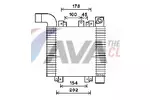 Chłodnica powietrza doładowującego - intercooler AVA CLEVER CHOICE HY4359