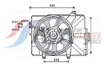 Wentylator chłodnicy silnika AVA CLEVER CHOICE HY7529