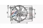 Wentylator chłodnicy silnika AVA CLEVER CHOICE HY7572