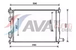 Chłodnica wody AVA CLEVER CHOICE HYA2277