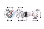 Kompresor klimatyzacji AVA CLEVER CHOICE HYK196