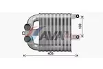 Chłodnica powietrza doładowującego - intercooler AVA CLEVER CHOICE IS4033