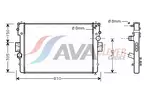 Chłodnica wody AVA CLEVER CHOICE IVA2057
