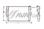 Chłodnica wody AVA CLEVER CHOICE IVA2087
