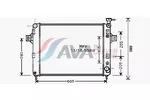 Chłodnica wody AVA CLEVER CHOICE JE2044