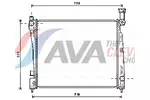 Chłodnica wody AVA CLEVER CHOICE JE2055