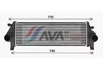 Chłodnica powietrza doładowującego - intercooler AVA CLEVER CHOICE JE4083