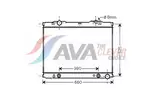 Chłodnica wody AVA CLEVER CHOICE KA2056