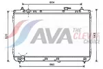 Chłodnica wody AVA CLEVER CHOICE KA2183