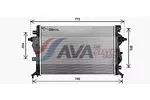Chłodnica wody AVA CLEVER CHOICE KA2331