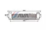 Chłodnica powietrza doładowującego - intercooler AVA CLEVER CHOICE KA4141