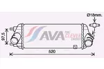 Chłodnica powietrza doładowującego - intercooler AVA CLEVER CHOICE KA4281