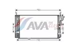 Chłodnica wody AVA CLEVER CHOICE JD2009
