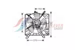 Wentylator chłodnicy silnika AVA CLEVER CHOICE KA7505