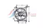 Wentylator chłodnicy silnika AVA CLEVER CHOICE KA7512