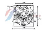 Wentylator chłodnicy silnika AVA CLEVER CHOICE KA7522