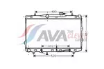 Chłodnica wody AVA CLEVER CHOICE KAA2075