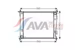 Chłodnica wody AVA CLEVER CHOICE KAA2143