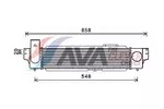 Chłodnica powietrza doładowującego - intercooler AVA CLEVER CHOICE KAA4140