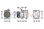 Kompresor klimatyzacji AVA CLEVER CHOICE KAAK205