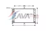 Chłodnica wody AVA CLEVER CHOICE LA2008