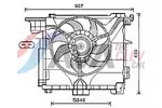 Wentylator chłodnicy silnika AVA CLEVER CHOICE MC7507