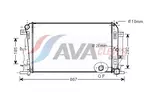 Chłodnica wody AVA CLEVER CHOICE MS2402