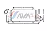 Chłodnica powietrza doładowującego - intercooler AVA CLEVER CHOICE MS4448