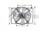 Wentylator chłodnicy silnika AVA CLEVER CHOICE MS7504