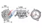 Silnik elektryczny, dmuchawa wewnętrzna AVA CLEVER CHOICE MS8623