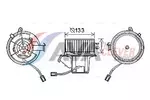 Silnik elektryczny, dmuchawa wewnętrzna AVA CLEVER CHOICE MS8629