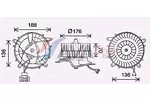 Silnik elektryczny, dmuchawa wewnętrzna AVA CLEVER CHOICE MS8689
