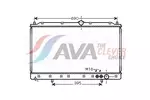 Chłodnica wody AVA CLEVER CHOICE MT2084