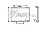 Chłodnica wody AVA CLEVER CHOICE MT2161
