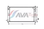 Chłodnica wody AVA CLEVER CHOICE MT2201
