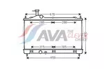 Chłodnica wody AVA CLEVER CHOICE MT2256