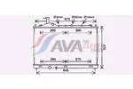 Chłodnica wody AVA CLEVER CHOICE MT2262