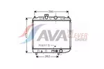 Chłodnica wody AVA CLEVER CHOICE MTA2036