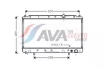 Chłodnica wody AVA CLEVER CHOICE MTA2082